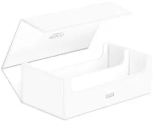 Ultimate Guard Arkhive Flip Case 800  Standard Size XenoSkin Monocolour White Deck Box