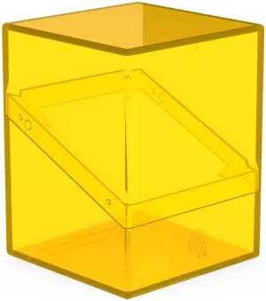 Ultimate Guard Deck Box  Boulder 100  Clear Amber