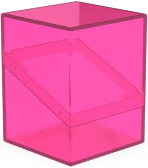 Ultimate Guard Deck Box Boulder 100  Clear Rhodonite