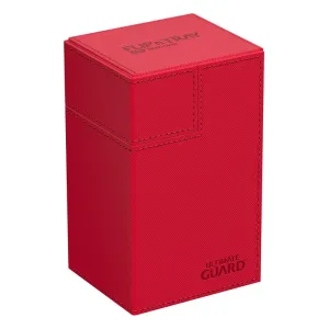 Ultimate Guard Flip`n`Tray 80  XenoSkin Monocolor Red
