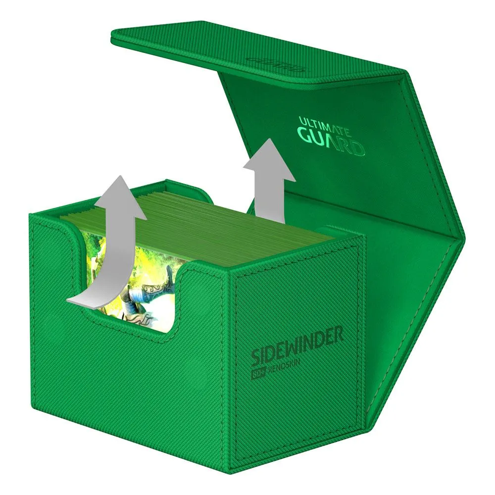 Ultimate Guard Sidewinder 80  XenoSkin Monocolor Green
