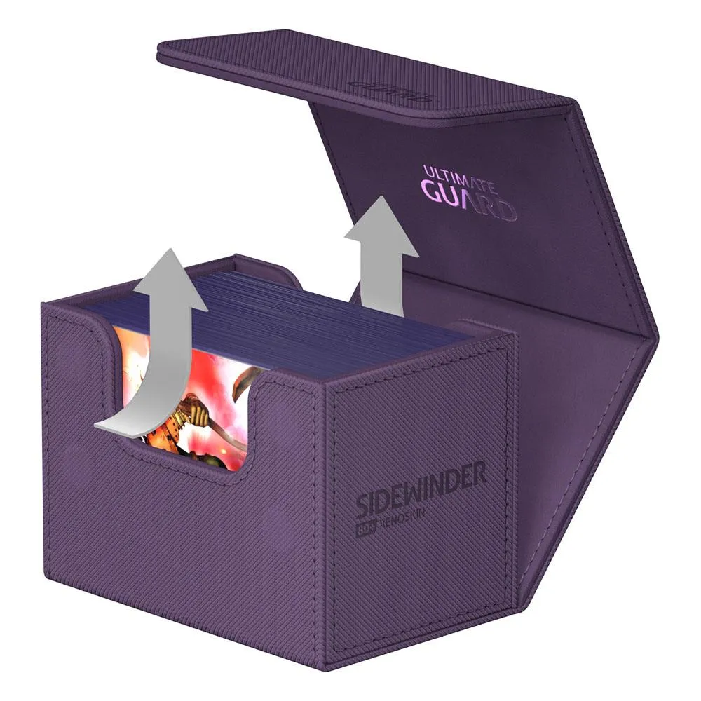 Ultimate Guard Sidewinder 80  XenoSkin Monocolor Purple