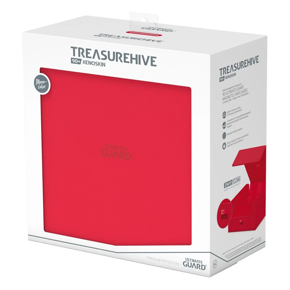 Ultimate Guard Treasurehive 90  Xenoskin - Red