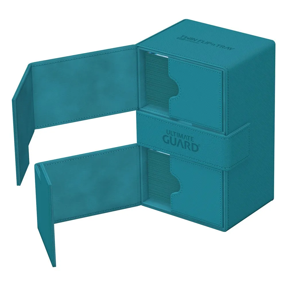 Ultimate Guard Twin Flip`n`Tray 160  XenoSkin Monocolor Petrol
