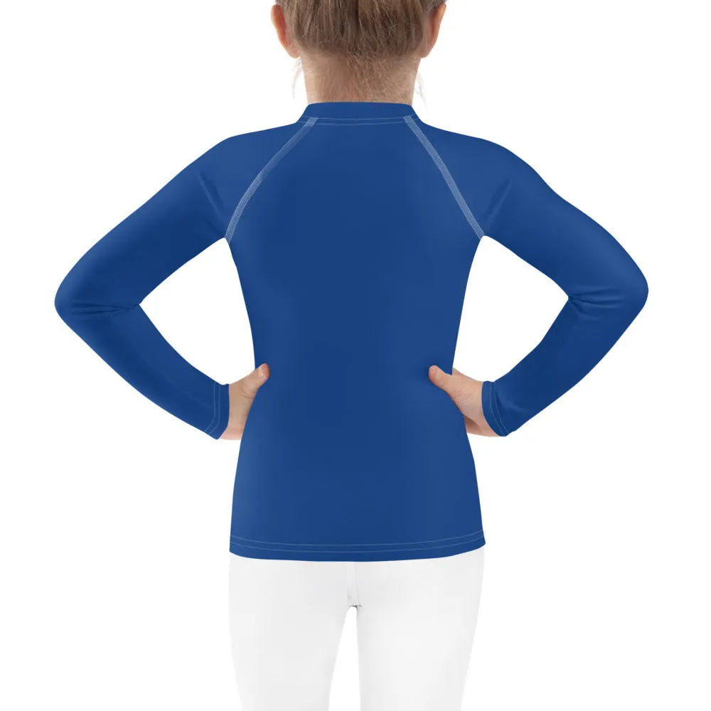 UPF 50 RASH GUARD COBALT BLUE