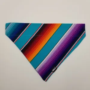 XL BLUE SARAPE DOG BANDANA 316