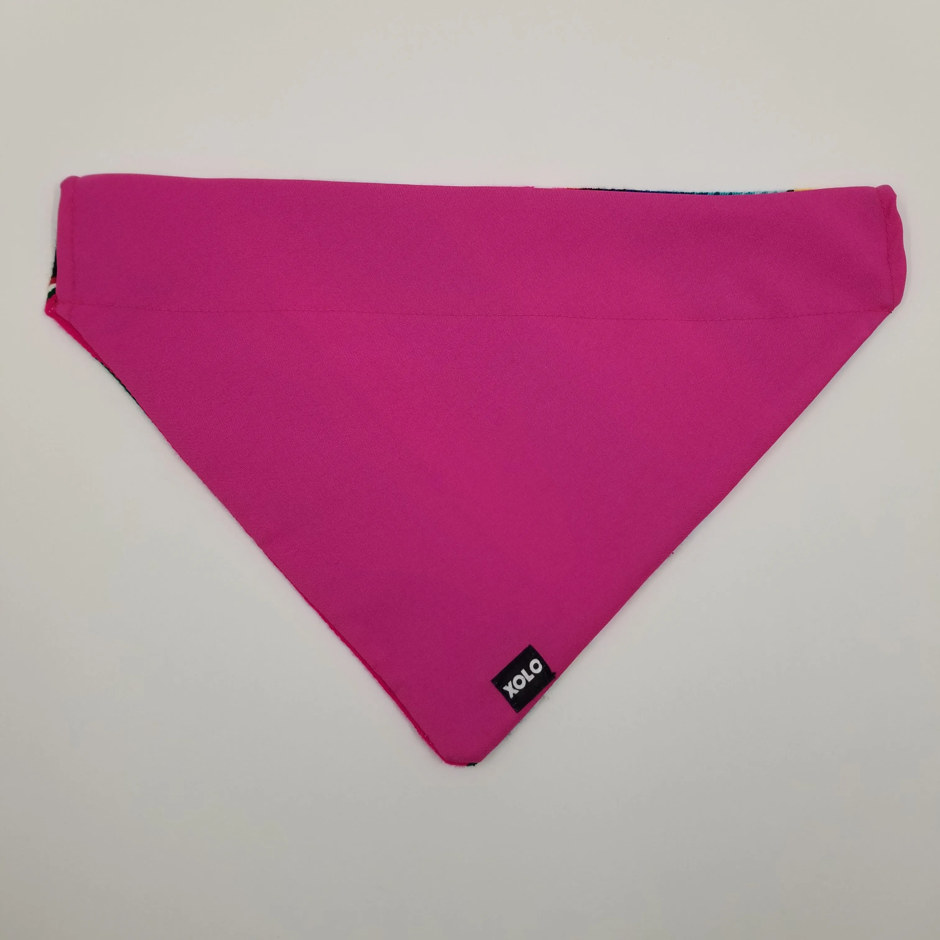 XL PINK SARAPE DOG BANDANA 313