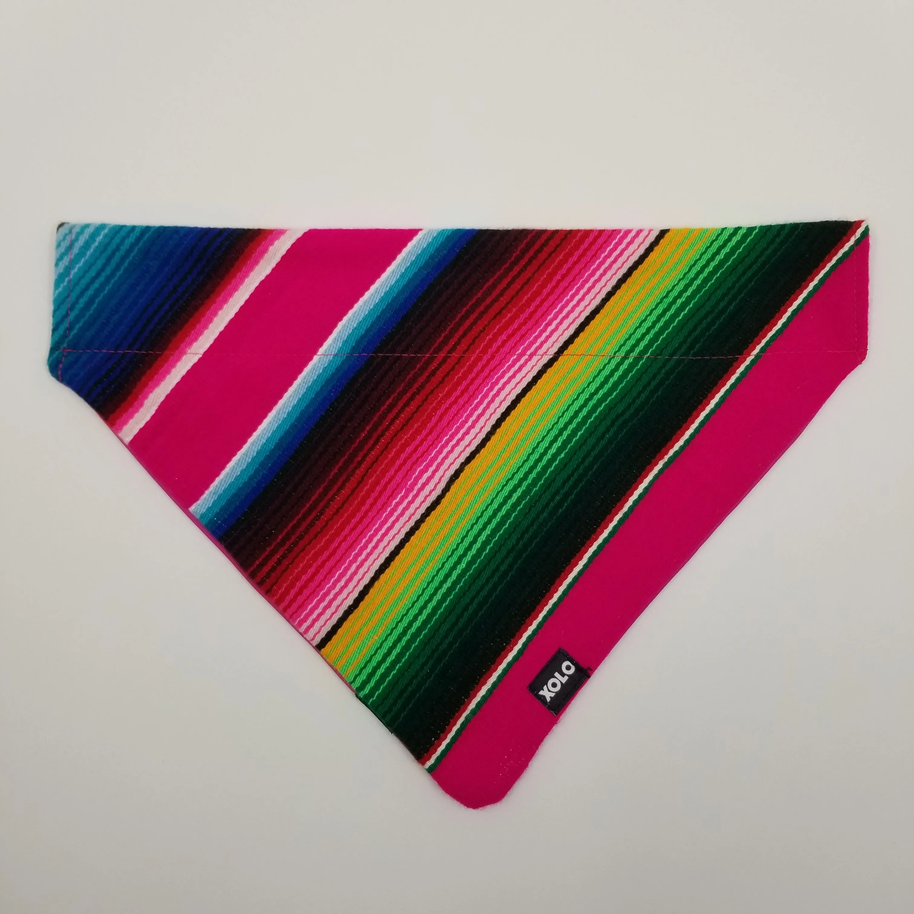 XL PINK SARAPE DOG BANDANA 313