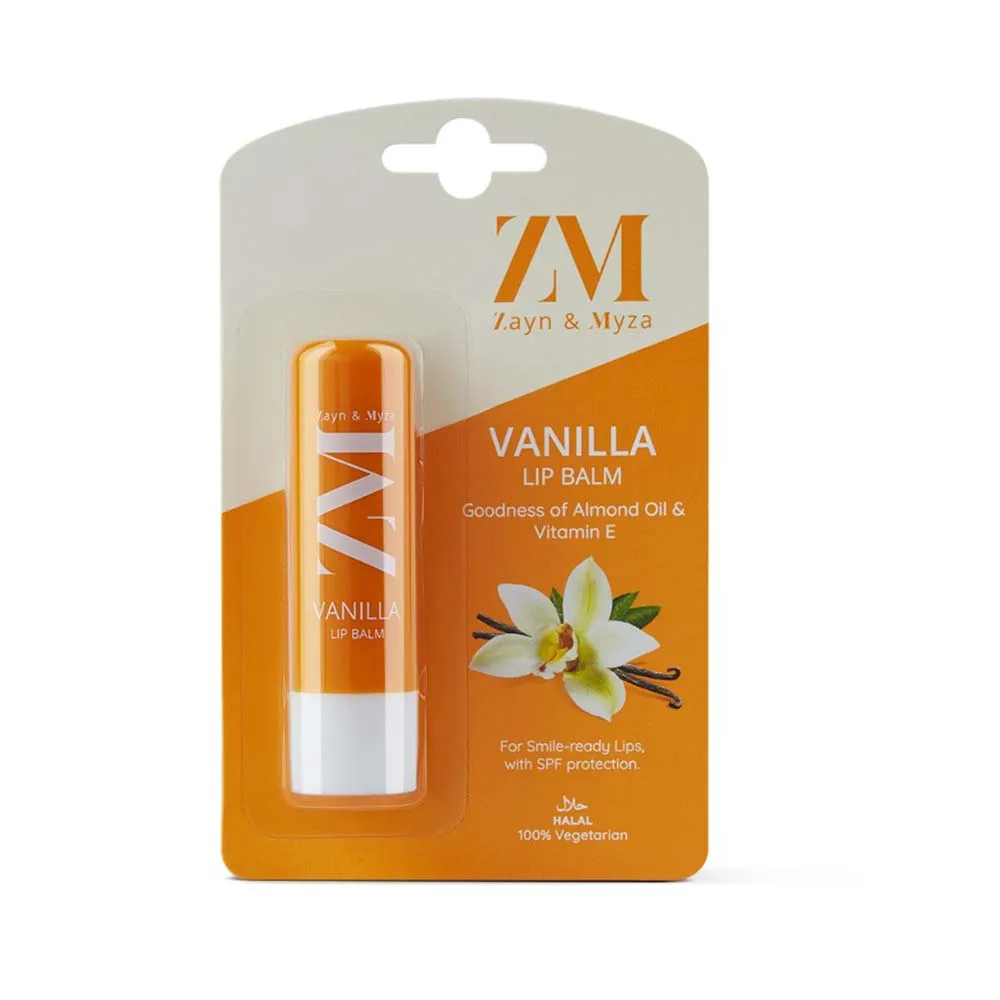 Zayn & Myza Moisturizing Lip Balms (4.5g) - Vanilla